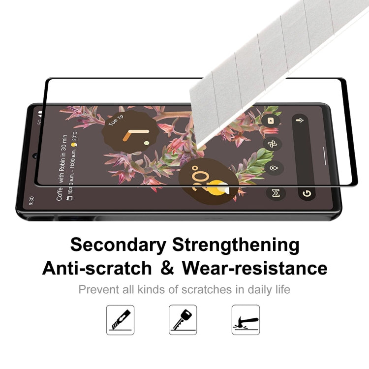 For Google Pixel 6 ENKAY Hat-Prince Full Glue Tempered Glass 6D Full Coverage Anti-scratch Protector, 1 PCS, 2 PCS, 5 PCS