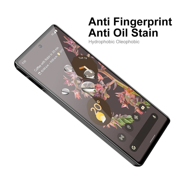 For Google Pixel 6 ENKAY Hat-Prince Full Glue Tempered Glass 6D Full Coverage Anti-scratch Protector, 1 PCS, 2 PCS, 5 PCS