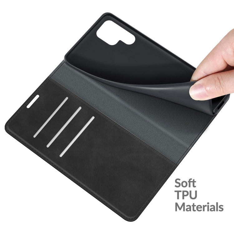 For Samsung Galaxy S22 Ultra 5G Retro-skin Business Magnetic Suction Leather Case with Holder & Card Slots & Wallet, For Samsung Galaxy S22 Ultra 5G