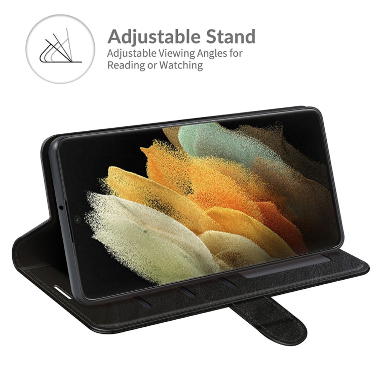 For Samsung Galaxy S22 Ultra 5G R64 Texture Single Horizontal Flip Protective Case with Holder & Card Slots & Wallet& Photo Frame, For Samsung Galaxy S22 Ultra 5G