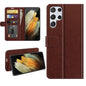 For Samsung Galaxy S22 Ultra 5G R64 Texture Single Horizontal Flip Protective Case with Holder & Card Slots & Wallet& Photo Frame, For Samsung Galaxy S22 Ultra 5G