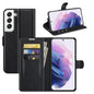 For Samsung Galaxy S22+ 5G Litchi Texture Horizontal Flip Protective Case with Holder & Card Slots & Wallet