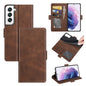 For Samsung Galaxy S22+ 5G Dual-side Magnetic Buckle Horizontal Flip Leather Case with Holder & Card Slots & Wallet, For Samsung Galaxy S22+ 5G