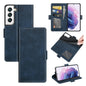 For Samsung Galaxy S22+ 5G Dual-side Magnetic Buckle Horizontal Flip Leather Case with Holder & Card Slots & Wallet