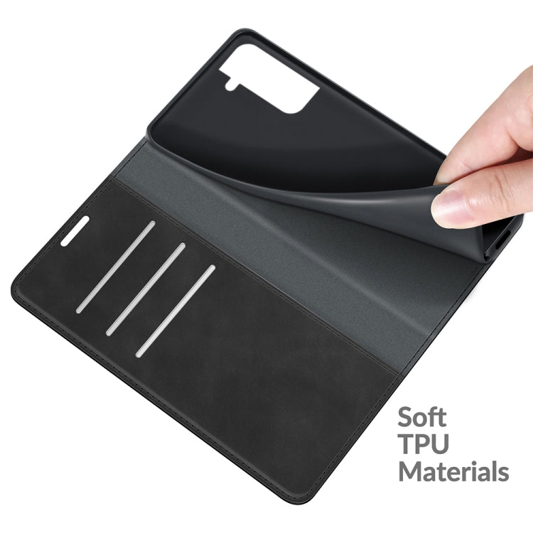 For Samsung Galaxy S22+ 5G Retro-skin Business Magnetic Suction Leather Case with Holder & Card Slots & Wallet, For Samsung Galaxy S22+ 5G