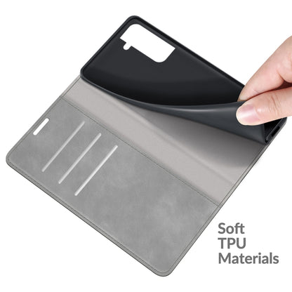 For Samsung Galaxy S22+ 5G Retro-skin Business Magnetic Suction Leather Case with Holder & Card Slots & Wallet, For Samsung Galaxy S22+ 5G