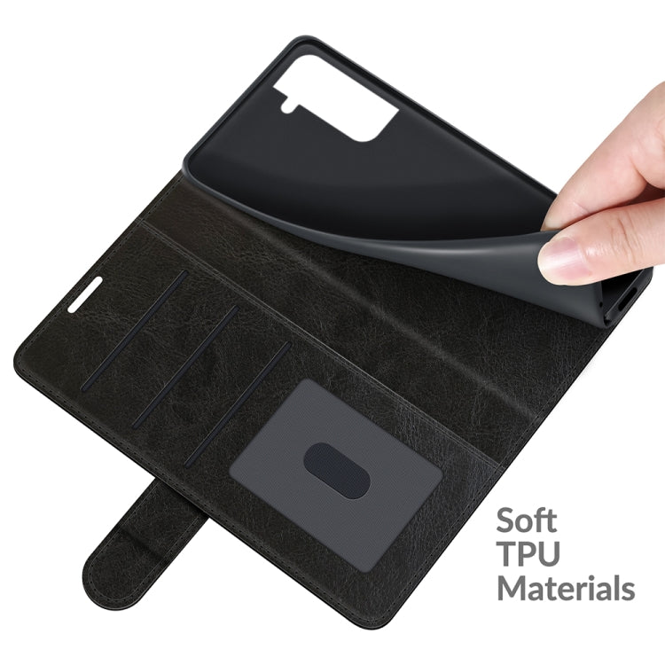 For Samsung Galaxy S22+ 5G R64 Texture Single Horizontal Flip Protective Case with Holder & Card Slots & Wallet& Photo Frame, For Samsung Galaxy S22+ 5G