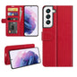 For Samsung Galaxy S22+ 5G R64 Texture Single Horizontal Flip Protective Case with Holder & Card Slots & Wallet& Photo Frame