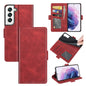 For Samsung Galaxy S22 5G Dual-side Magnetic Buckle Horizontal Flip Leather Case with Holder & Card Slots & Wallet, For Samsung Galaxy S22 5G