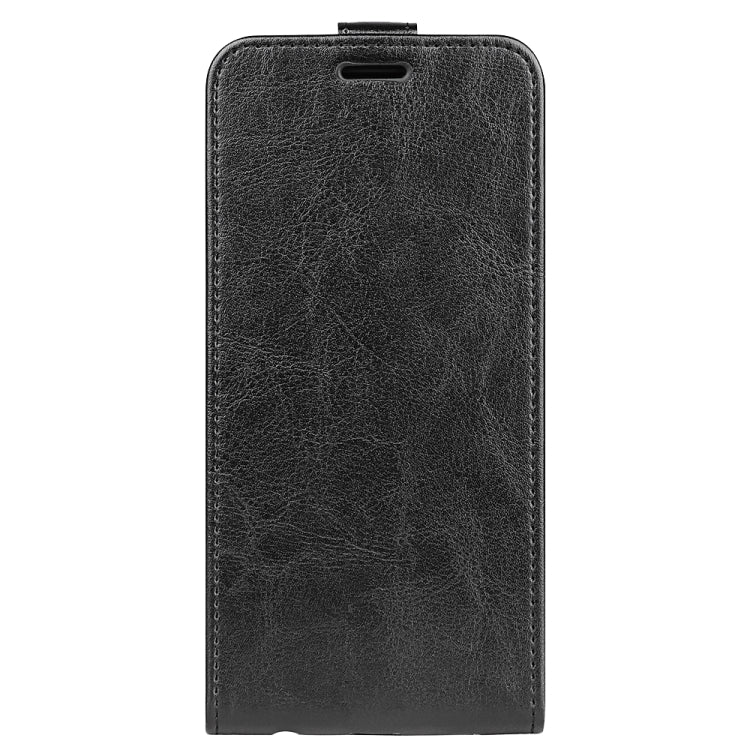 For ZTE Blade V30 R64 Texture Single Vertical Flip Leather Protective Case with Card Slots & Photo Frame