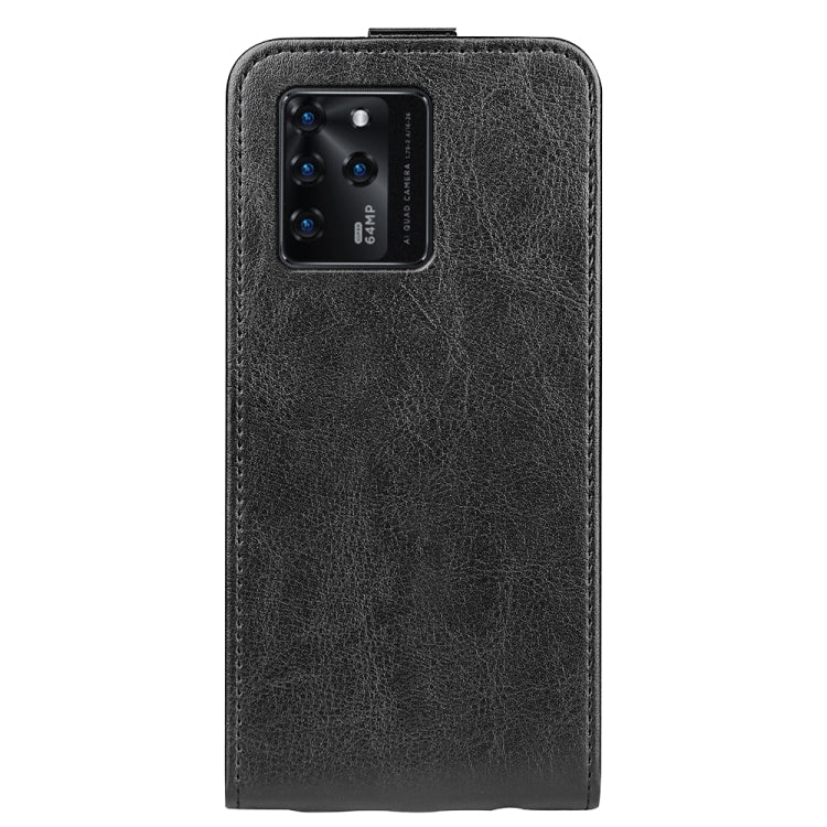 For ZTE Blade V30 R64 Texture Single Vertical Flip Leather Protective Case with Card Slots & Photo Frame