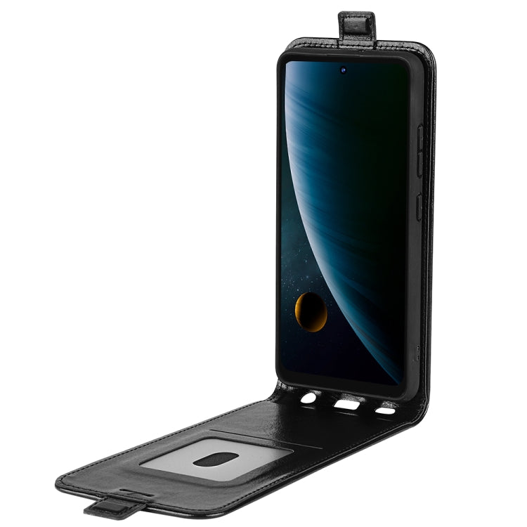 For ZTE Blade V30 R64 Texture Single Vertical Flip Leather Protective Case with Card Slots & Photo Frame, For ZTE Blade V30