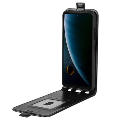 For ZTE Blade V30 R64 Texture Single Vertical Flip Leather Protective Case with Card Slots & Photo Frame, For ZTE Blade V30