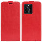 For ZTE Blade V30 R64 Texture Single Vertical Flip Leather Protective Case with Card Slots & Photo Frame