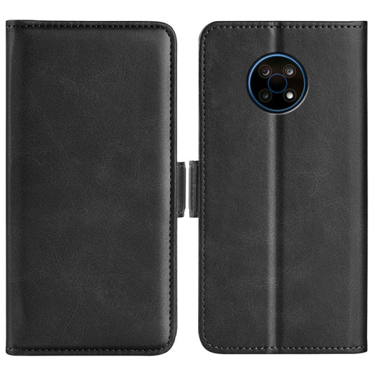 For Nokia G50 Dual-side Magnetic Buckle Horizontal Flip Phone Leather Case with Holder & Card Slots & Wallet