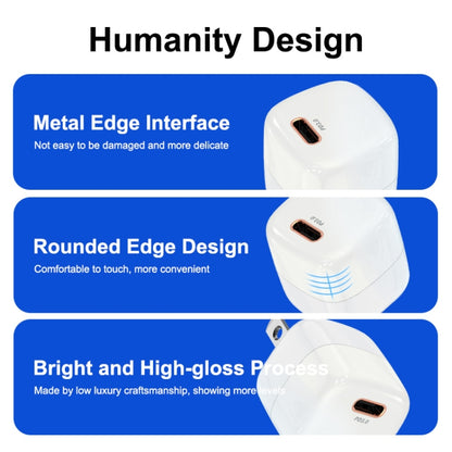 ENKAY APQ-011 Mini PD 20W USB-C / Type-C Port Fast Charger, US Plug