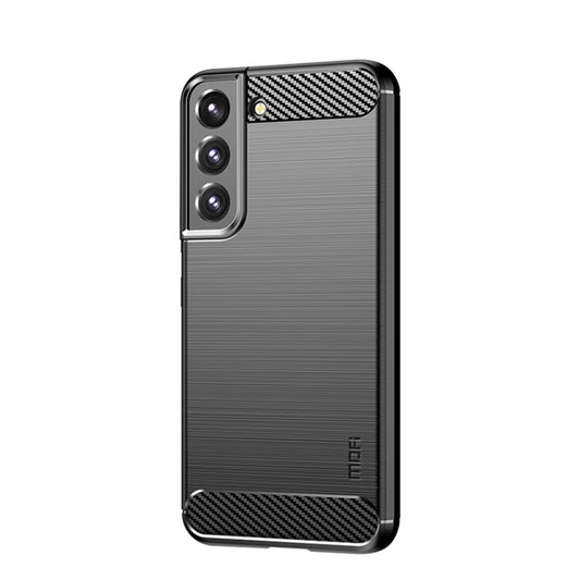 MOFI Gentleness Series Brushed Texture Carbon Fiber Soft TPU Case, For Samsung Galaxy S22 5G, For Samsung Galaxy S22+ 5G, For Samsung Galaxy S22 Ultra 5G, For Samsung Galaxy A13 5G, For Samsung Galaxy M52 5G