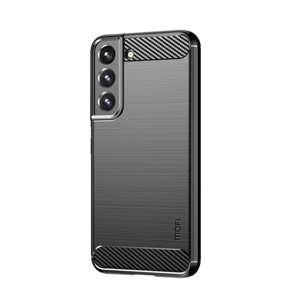 MOFI Gentleness Series Brushed Texture Carbon Fiber Soft TPU Case, For Samsung Galaxy S22 5G, For Samsung Galaxy S22+ 5G, For Samsung Galaxy S22 Ultra 5G, For Samsung Galaxy A13 5G, For Samsung Galaxy M52 5G