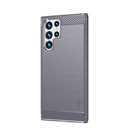 MOFI Gentleness Series Brushed Texture Carbon Fiber Soft TPU Case, For Samsung Galaxy S22 5G, For Samsung Galaxy S22+ 5G, For Samsung Galaxy S22 Ultra 5G, For Samsung Galaxy A13 5G, For Samsung Galaxy M52 5G