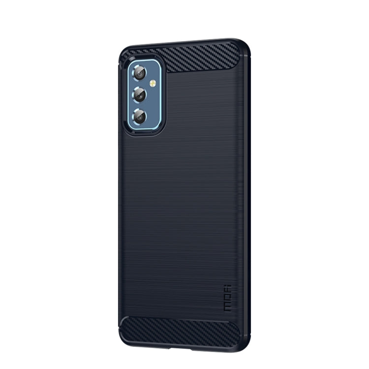 MOFI Gentleness Series Brushed Texture Carbon Fiber Soft TPU Case, For Samsung Galaxy S22 5G, For Samsung Galaxy S22+ 5G, For Samsung Galaxy S22 Ultra 5G, For Samsung Galaxy A13 5G, For Samsung Galaxy M52 5G