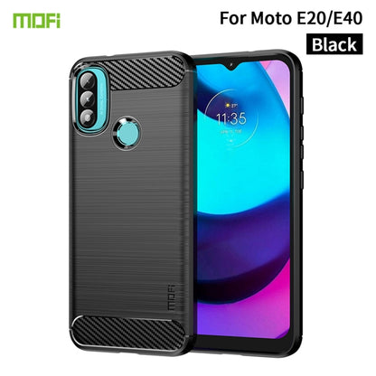 MOFI Gentleness Series Brushed Texture Carbon Fiber Soft TPU Case