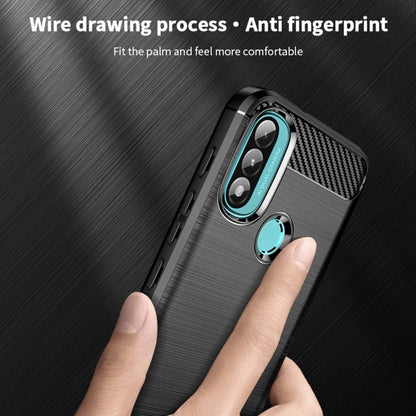 MOFI Gentleness Series Brushed Texture Carbon Fiber Soft TPU Case