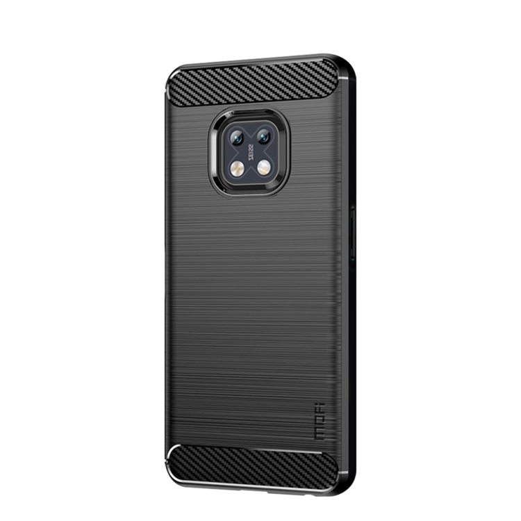 MOFI Gentleness Series Brushed Texture Carbon Fiber Soft TPU Case