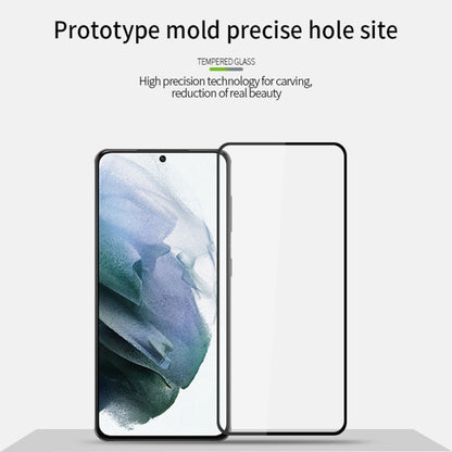 PINWUYO 0.18mm Ultra-thin 9H 2.5D Full Screen Tempered Glass Film, For Samsung Galaxy S22 5G, For Samsung Galaxy S22+ 5G