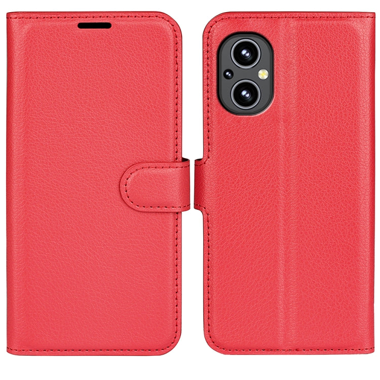 For OnePlus Nord N20 5G Litchi Texture Horizontal Flip Protective Case with Holder & Card Slots & Wallet