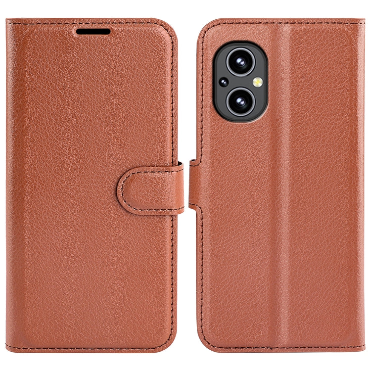 For OnePlus Nord N20 5G Litchi Texture Horizontal Flip Protective Case with Holder & Card Slots & Wallet