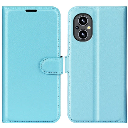 For OnePlus Nord N20 5G Litchi Texture Horizontal Flip Protective Case with Holder & Card Slots & Wallet