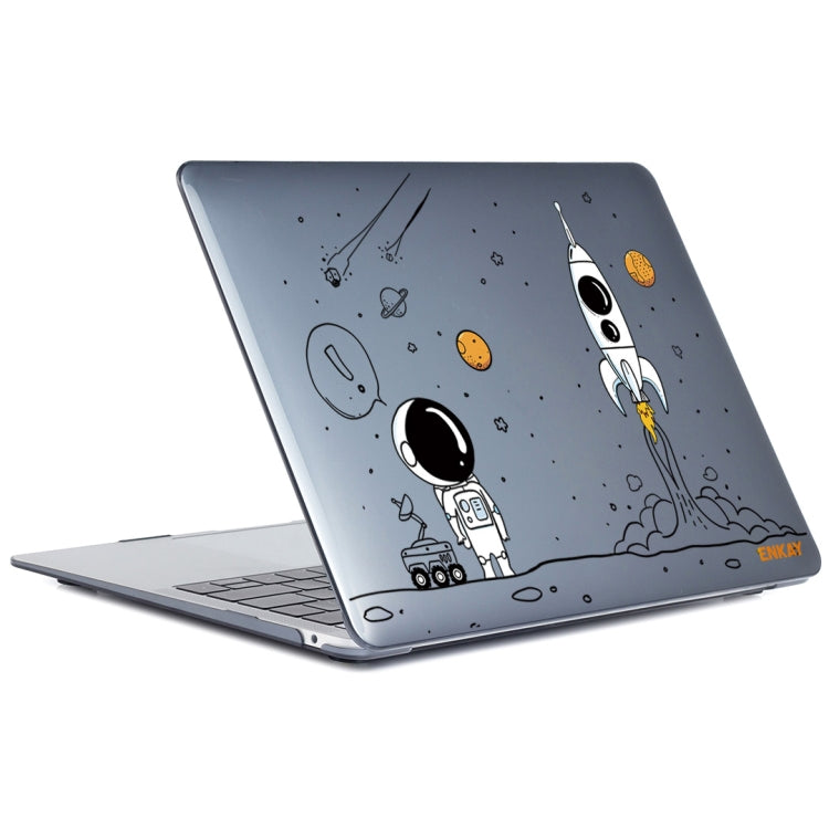 ENKAY Spaceman Pattern Laotop Protective Crystal Case for MacBook Pro 13.3 inch A1706 / A1708 / A1989 / A2159