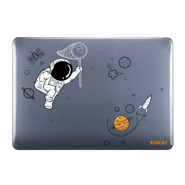 ENKAY Spaceman Pattern Laotop Protective Crystal Case for MacBook Pro 16 inch A2141