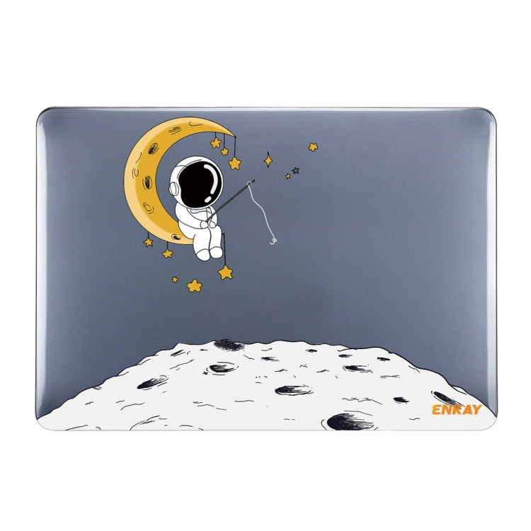 ENKAY Spaceman Pattern Laotop Protective Crystal Case for MacBook Pro 14.2 inch A2442 (2021)