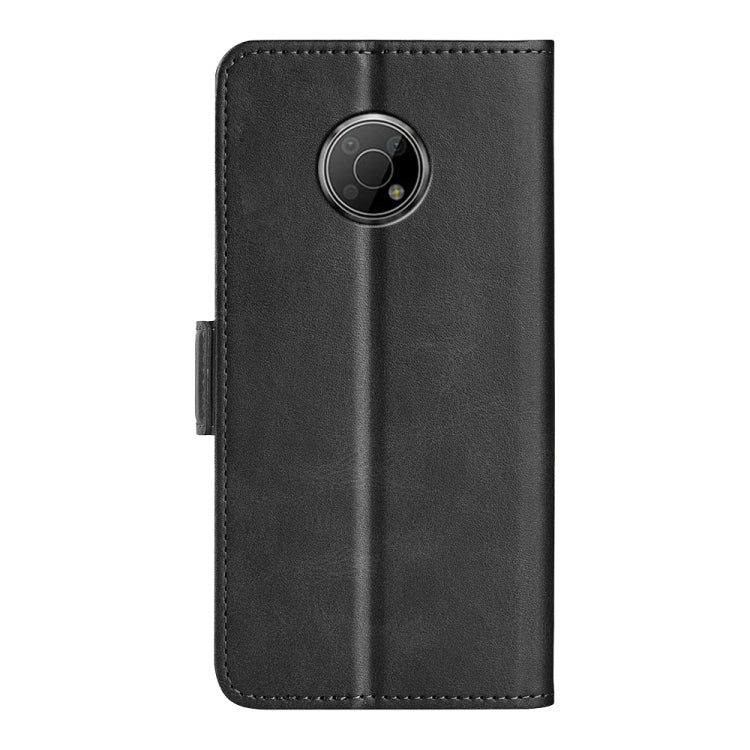 For Nokia G300 Dual-side Magnetic Buckle Leather Phone Case, For Nokia G300