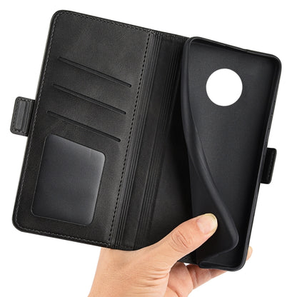 For Nokia G300 Dual-side Magnetic Buckle Leather Phone Case, For Nokia G300