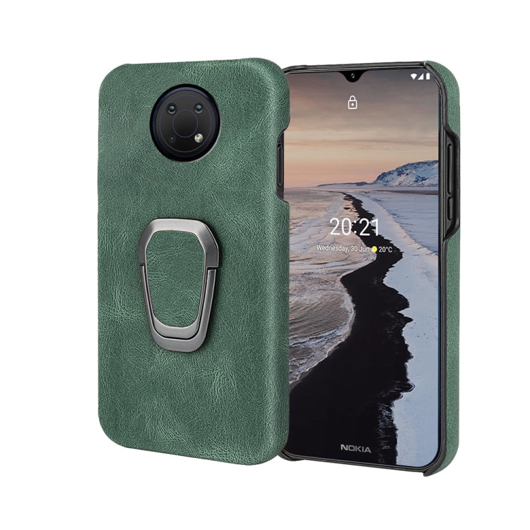 For Nokia G10 Ring Holder PU Phone Case, For Nokia G10