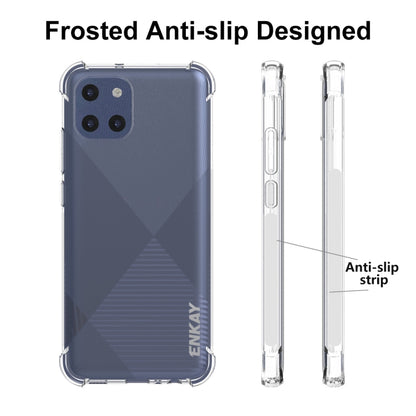 ENKAY Transparent TPU Shockproof Case, For Samsung Galaxy A03 4G 164mm, For Samsung Galaxy A03 4G 166mm, For Samsung Galaxy A03s 4G EU Version, For Samsung Galaxy A13 5G, For Samsung Galaxy M52 5G, For Samsung Galaxy S22 5G, For Samsung Galaxy S22+ 5G�...