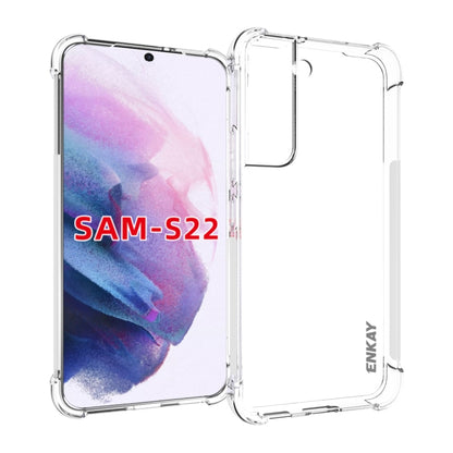 ENKAY Transparent TPU Shockproof Case, For Samsung Galaxy A03 4G 164mm, For Samsung Galaxy A03 4G 166mm, For Samsung Galaxy A03s 4G EU Version, For Samsung Galaxy A13 5G, For Samsung Galaxy M52 5G, For Samsung Galaxy S22 5G, For Samsung Galaxy S22+ 5G�...