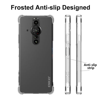 For Sony Xperia Pro-I ENKAY Transparent TPU Shockproof Case