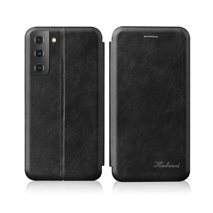 Retro Texture Magnetic Leather Case