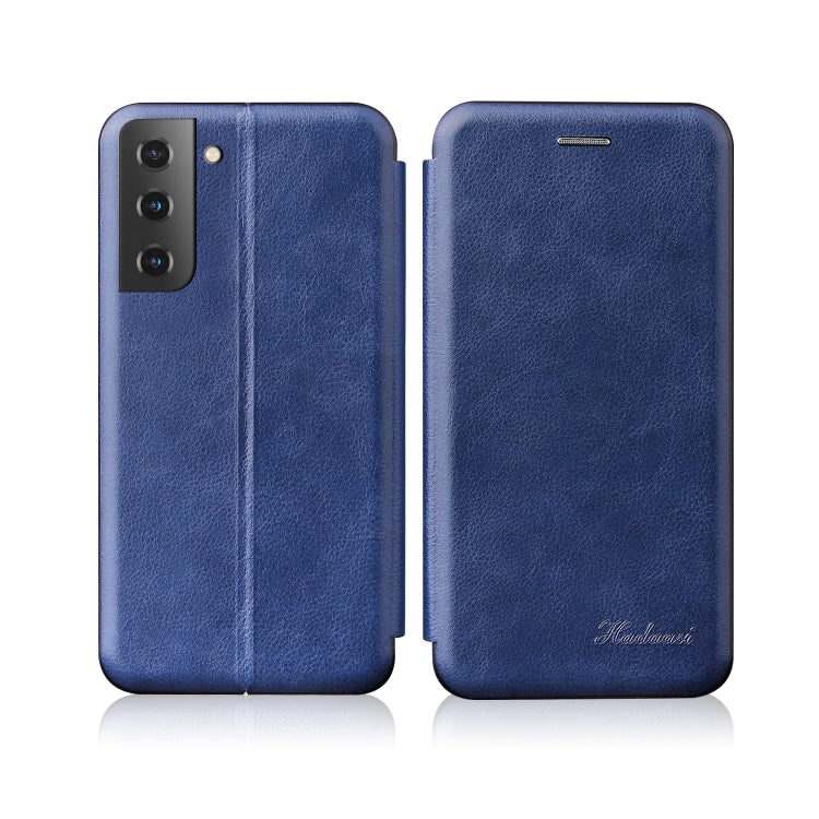 Retro Texture Magnetic Leather Case