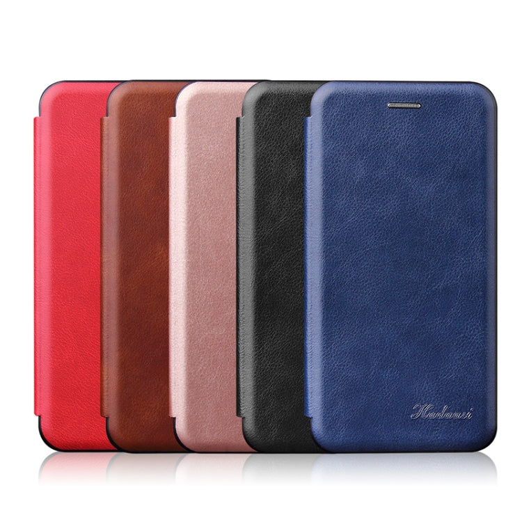 Retro Texture Magnetic Leather Case