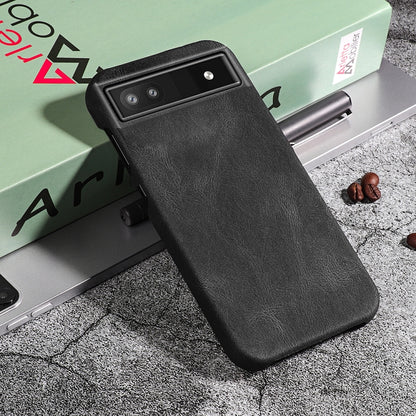 For Google Pixel 6a Ring Holder PU Phone Case, For Google Pixel 6a