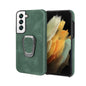 Ring Holder PU Phone Case For Samsung Galaxy S22+ 5G, For Samsung Galaxy S22+ 5G