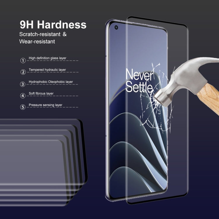 For OnePlus 10 Pro ENKAY 3D Hot Bending Explosion-proof Full Tempered Glass Film