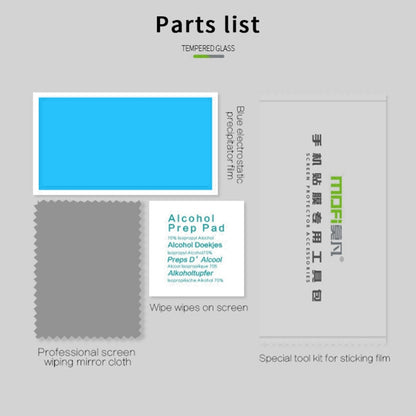 MOFI 9H 3D Explosion-proof Hot Bending Tempered Glass Full Film, For Xiaomi 12 / 12X, For Xiaomi 12 Pro, For OnePlus 10 Pro