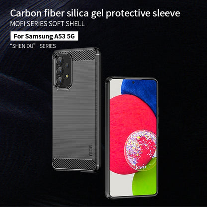 MOFI Gentleness Brushed Carbon Fiber Soft TPU Case