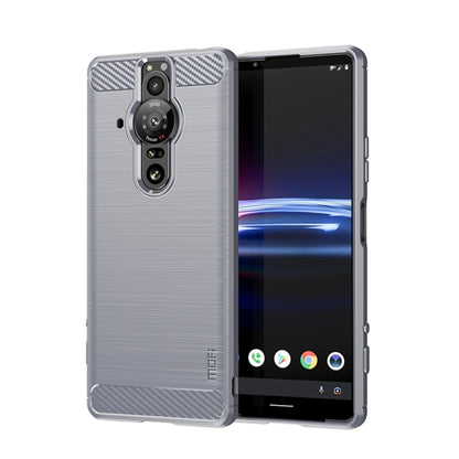 MOFI Gentleness Brushed Carbon Fiber Soft TPU Case, For Nokia G50, For Samsung Galaxy A53 5G, For Sony Xperia Pro-I, For OnePlus 10 Pro 5G, For OnePlus Nord CE 5G