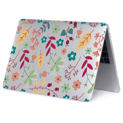 ENKAY Flower Series Pattern Laotop Protective Crystal Case For MacBook Air 13.3 inch A1932 / A2179 / A2337